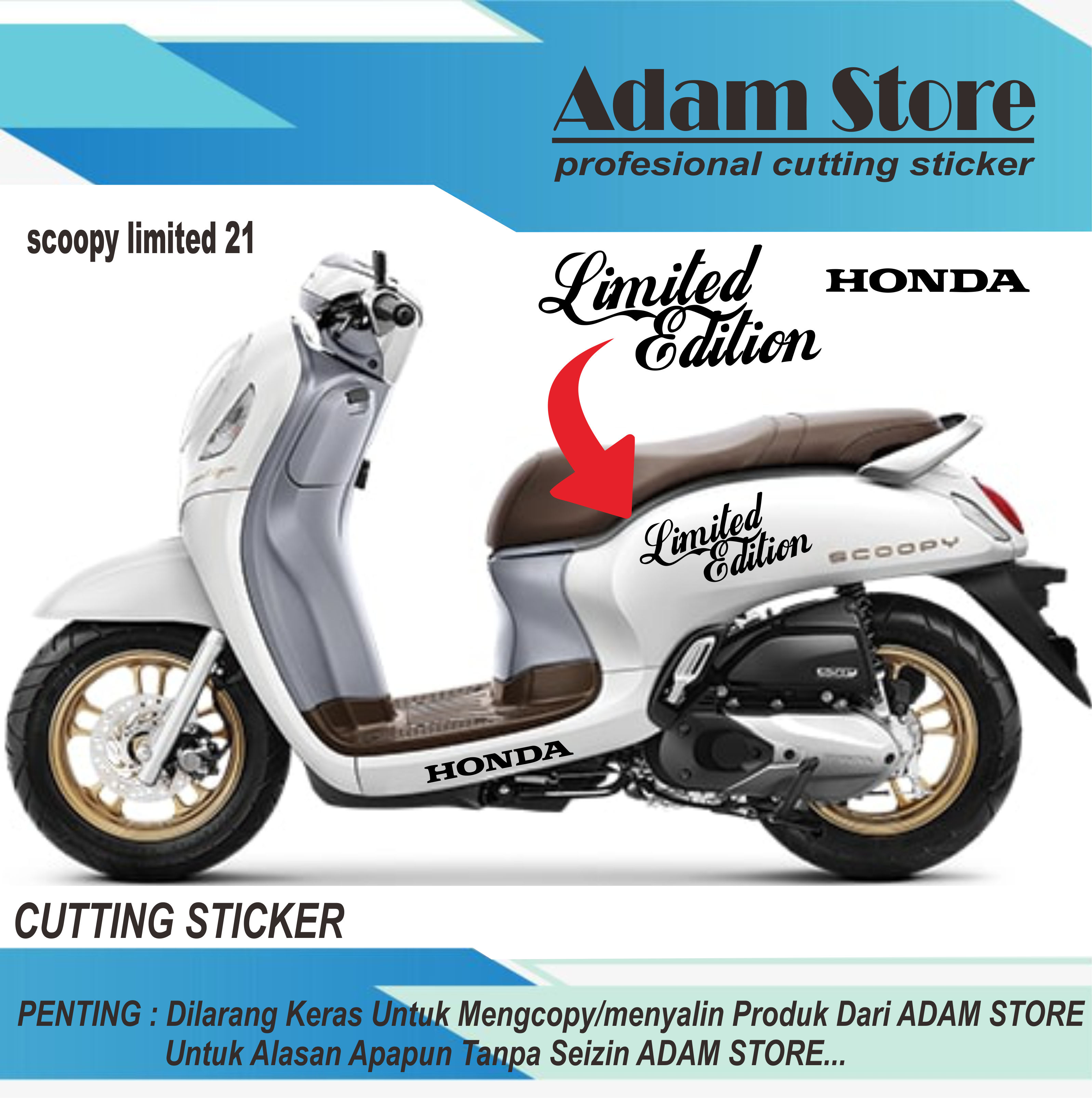 Harga Stiker Motor Keren Scoopy Terbaru Februari 2022 BigGo Indonesia