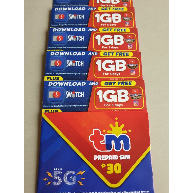 Tm Sim Card Price Voucher Nov 2021 Biggo Philippines