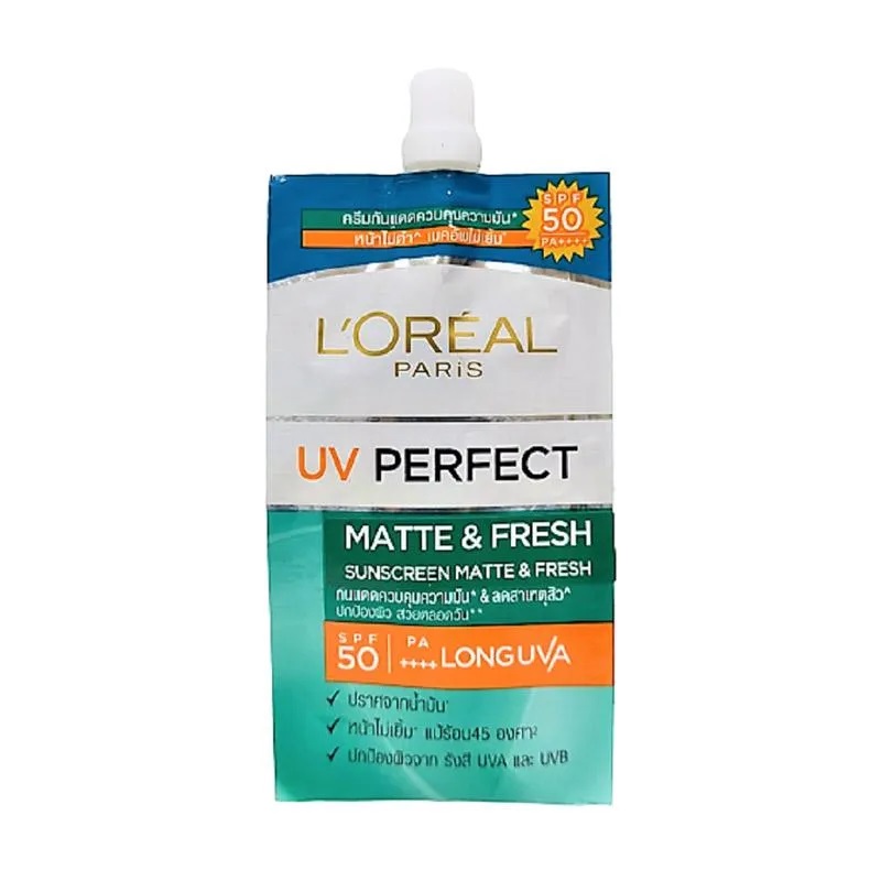 harga sunscreen loreal uv perfect matte fresh