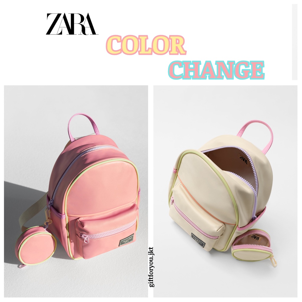 zara bag change colour