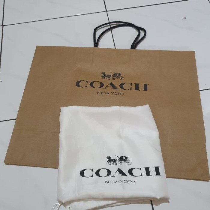 coach paper bag original