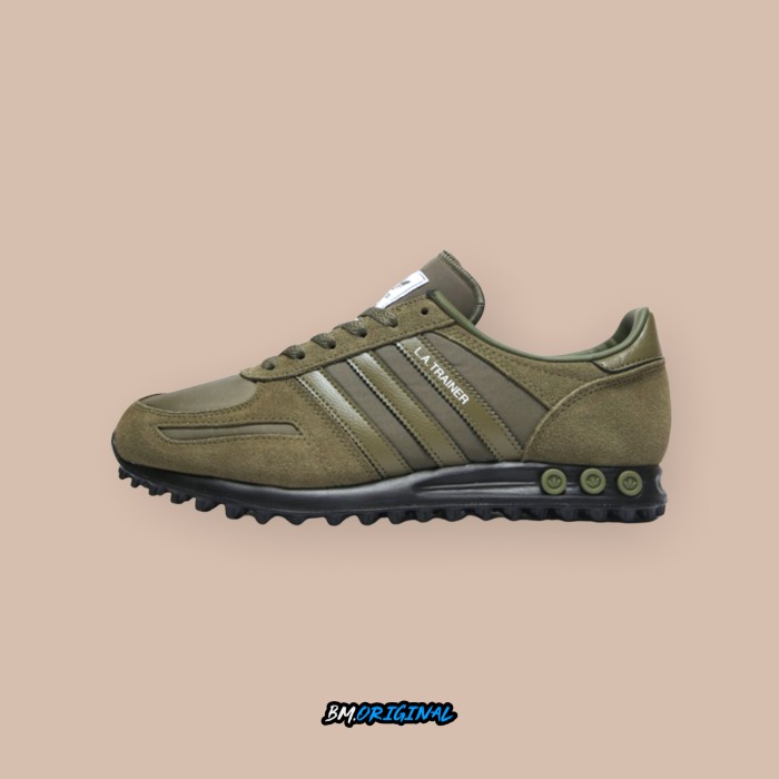 adidas la trainer khaki