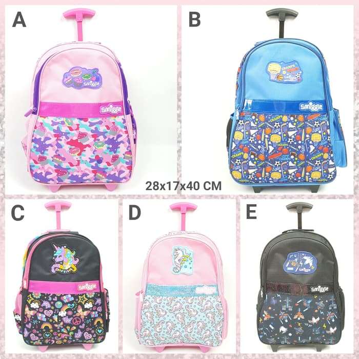 Harga Smiggle TAS Roda Terbaru Agustus 
