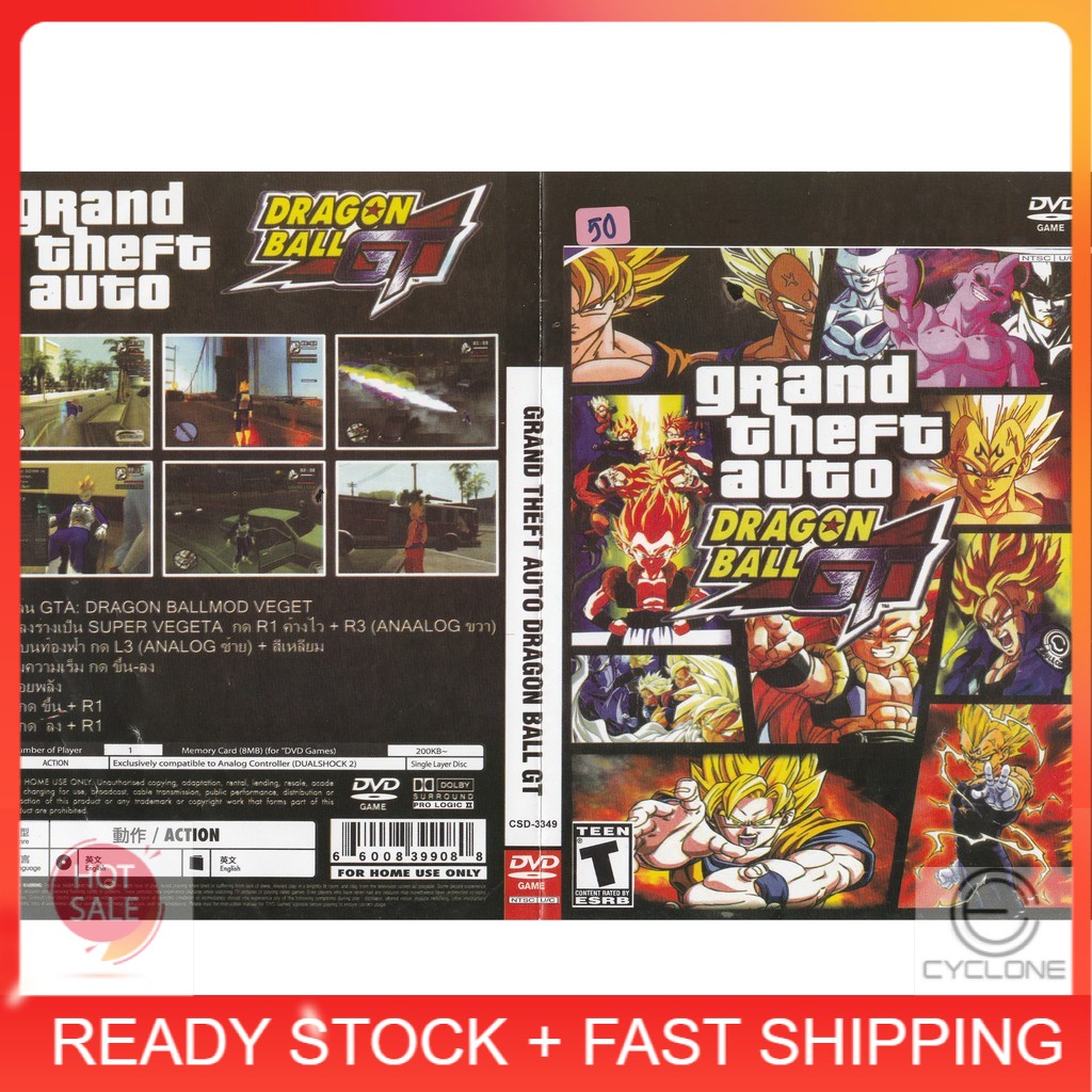 Gta Ps2 Dragon Ball Price Promotion Dec 2021 Biggo Malaysia