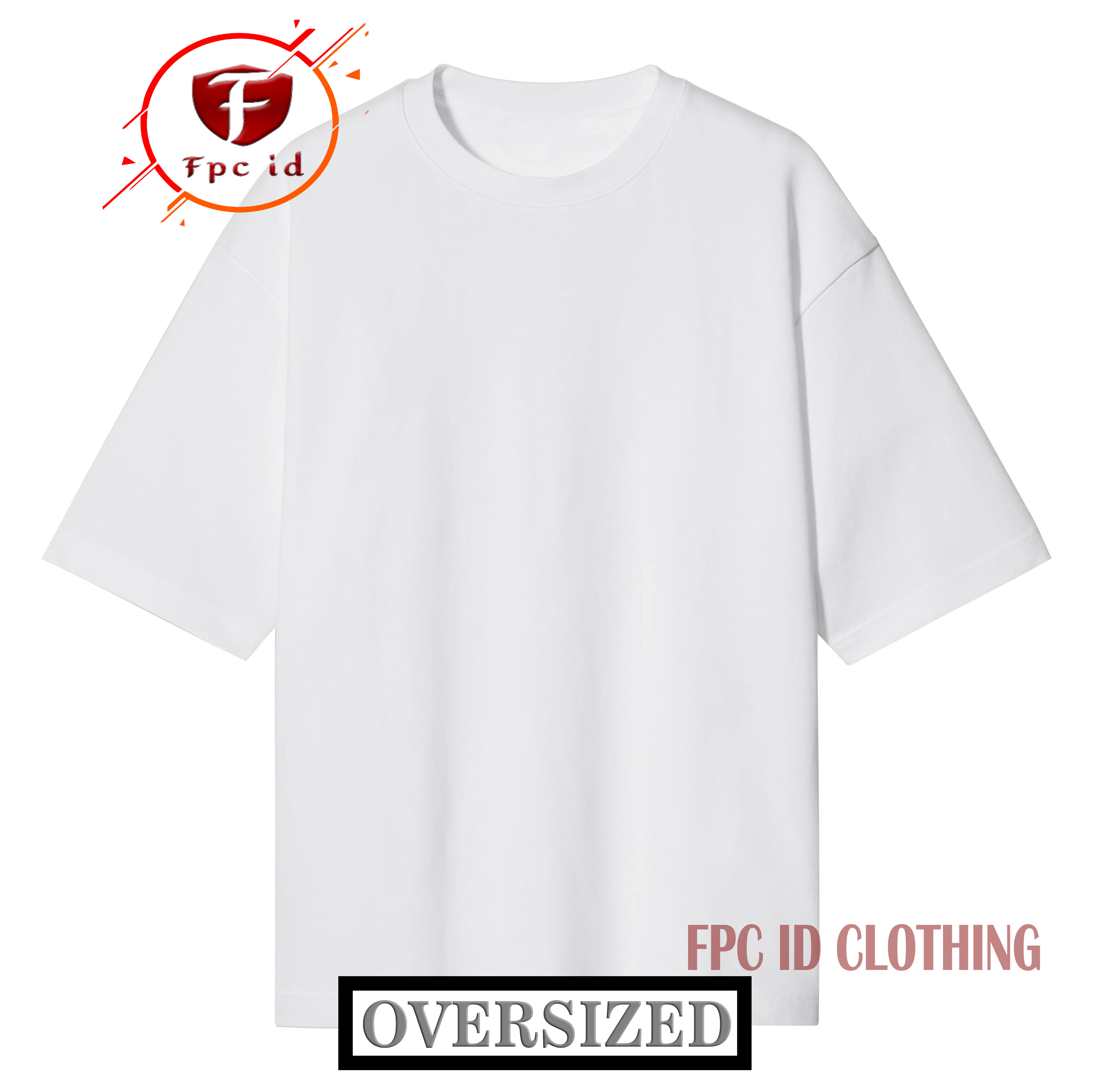 kaos oversize polos