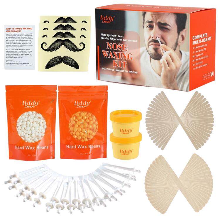 Portable Painless Nose Wax Kit For Men Women Nose Hair Removal Wax Set  Paper -Free Nose Hair Wax Beans Cleaning Wax Kit 50g Hot Lazada PH |  Portable Painless Nose Wax Kit