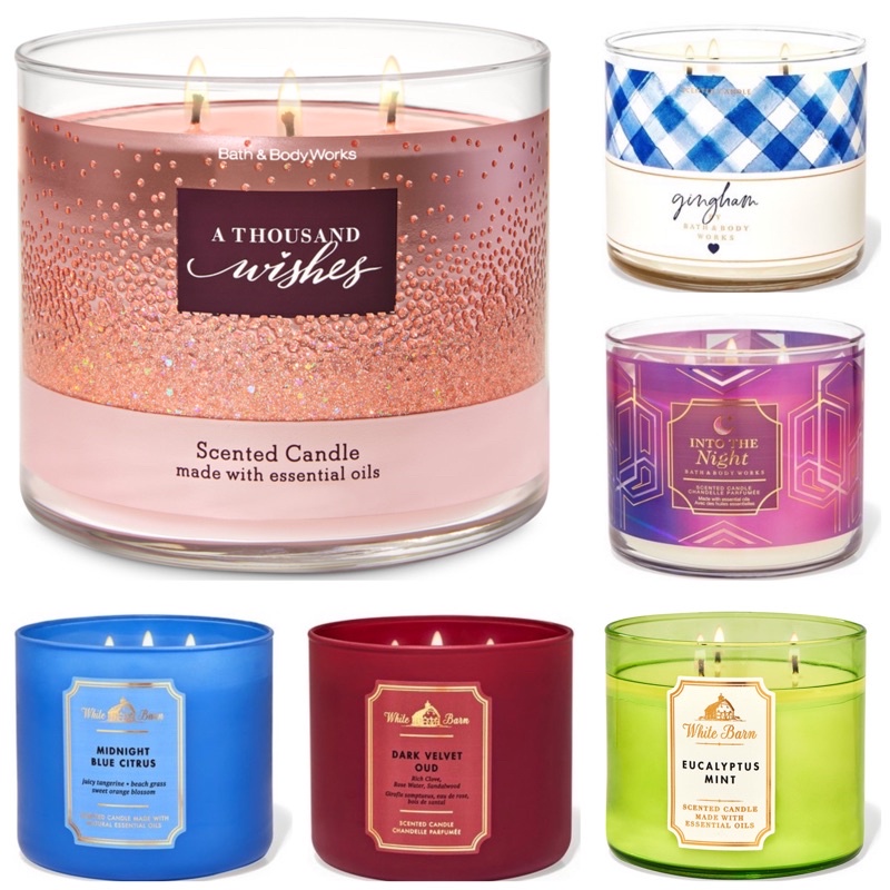 where are bath and body works candles made