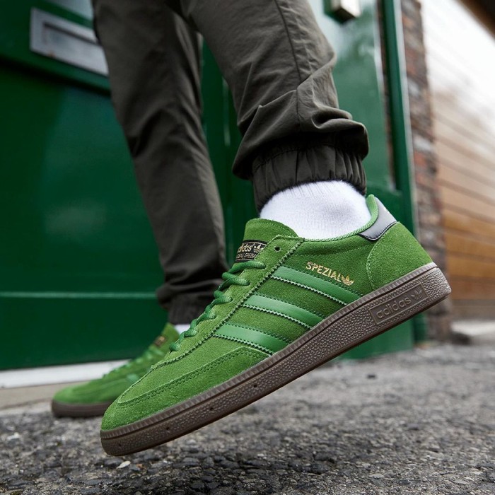 adidas spezial lime green