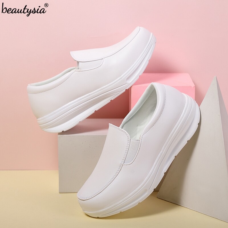 White Shoes Women Nurses S Promotions Aug 2020 Biggo Malaysia - White Leather Nursing Shoes Womens White Shoes Women Nurses S Promotions Aug 2020 Biggo Malaysia - White Leather Nursing Shoes Womens