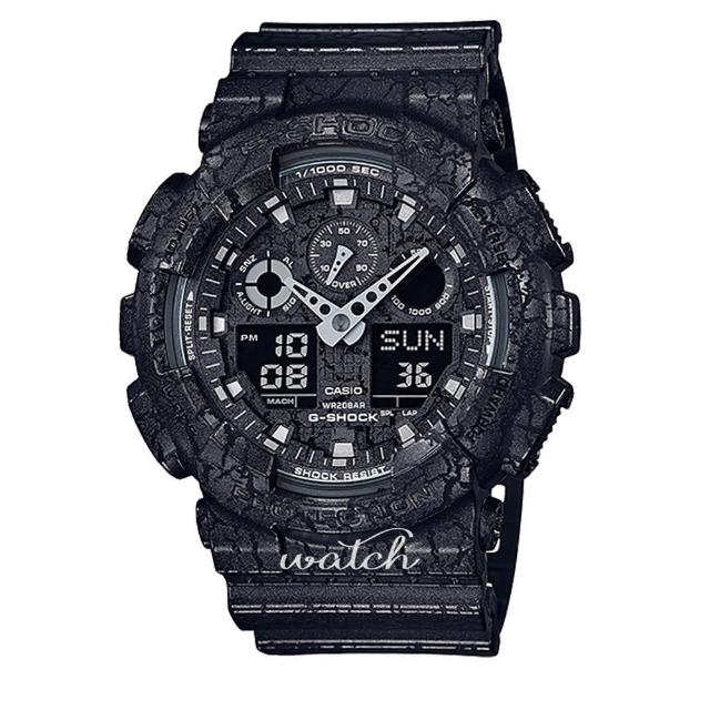 【casio 卡西欧 g-shock 系列】时尚首选_爆裂纹设计_耐冲击构造_抗磁