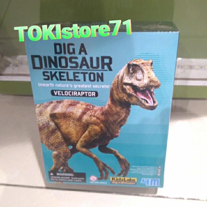 4M TyRannoSaurus REX DINOSUAR DNA CREATIVE AUGMENTED REALITY ACTIVITY KIT**NIB** 