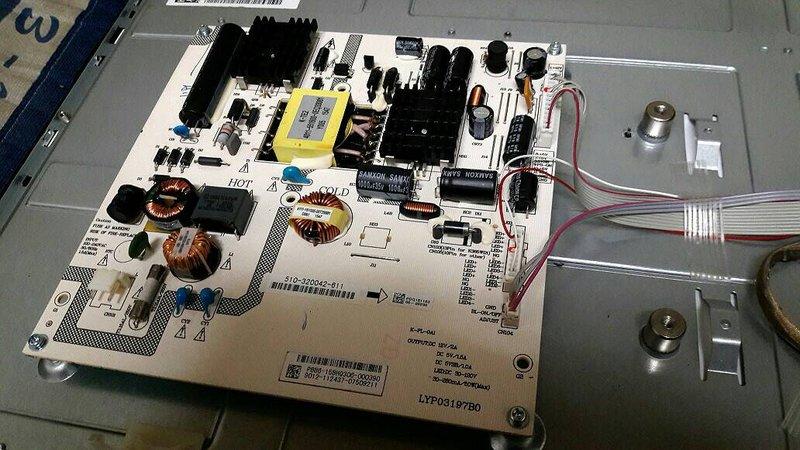 【雅腾液晶电视电源板维修】奇美 chimei 32吋 tl-32a100 液晶电视