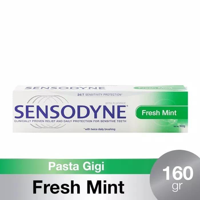 harga sensodyne fresh mint 160g