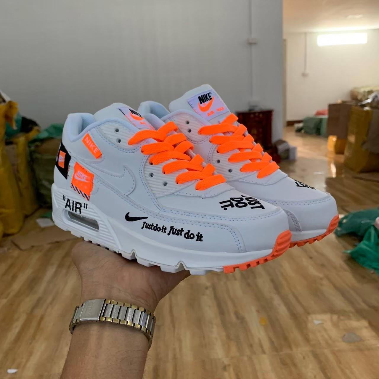 nike air max 90 just do it white