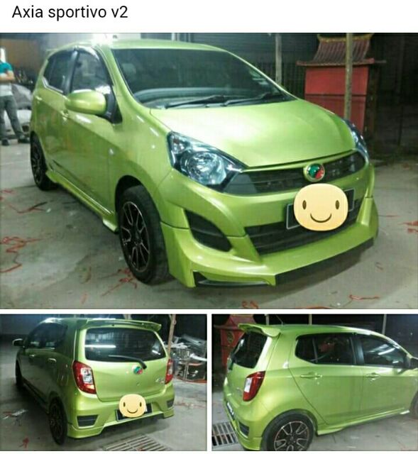 axia sportivo bodykit