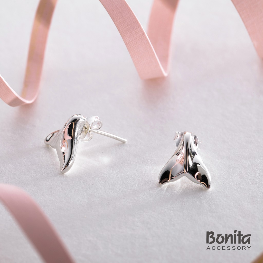 鯨魚尾巴耳環的價格推薦 21年6月 比價比個夠biggo