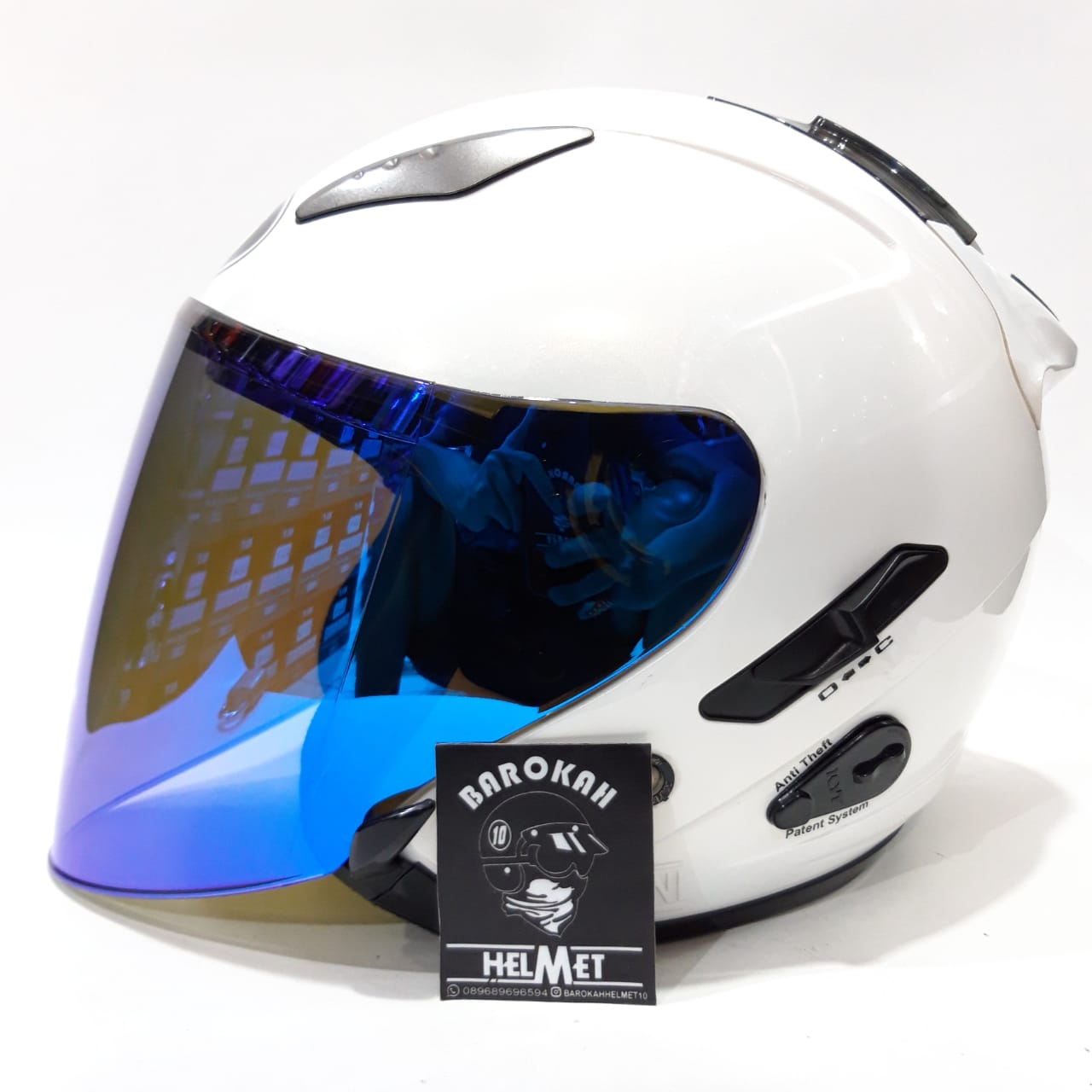 kyt galaxy slide visor venom