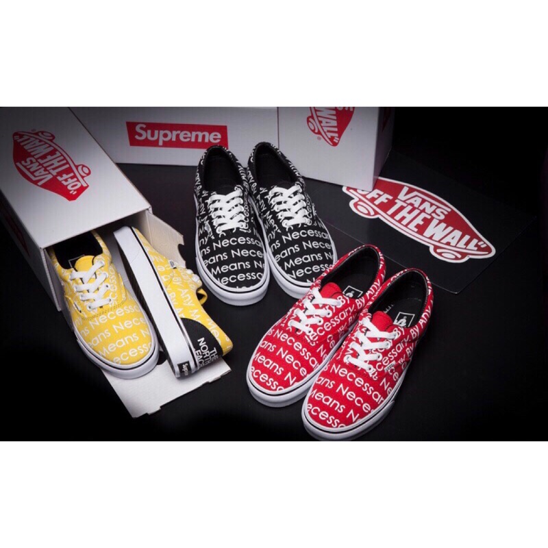 vans x supreme x the north face