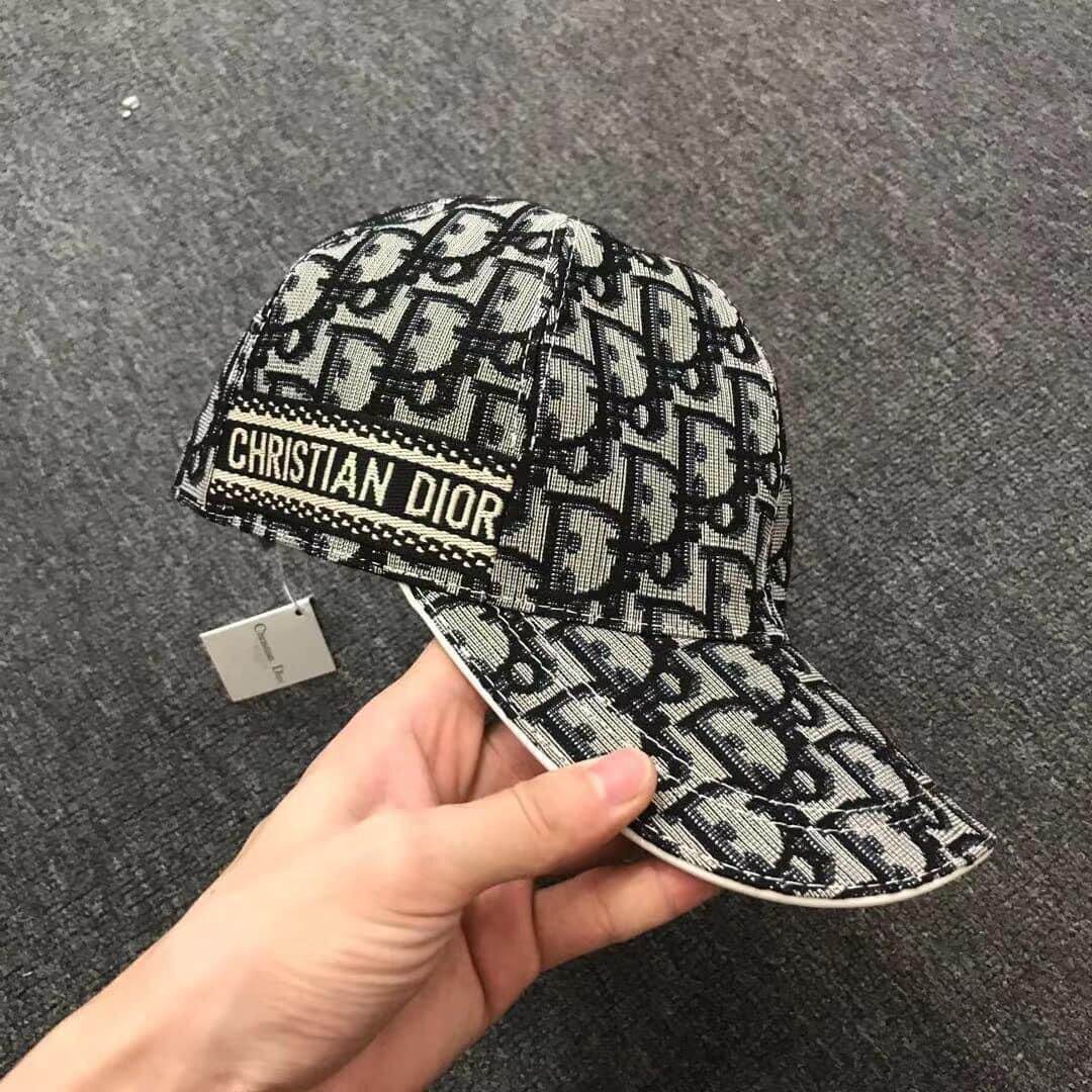 dior monogram baseball cap