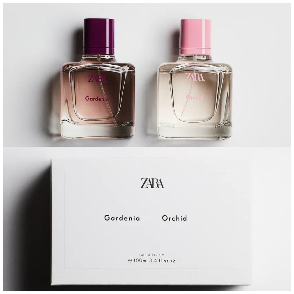 parfum zara gardenia dan orchid