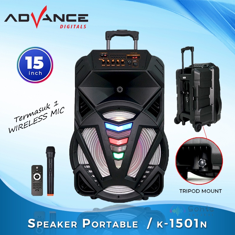 speaker bluetooth advance k1501