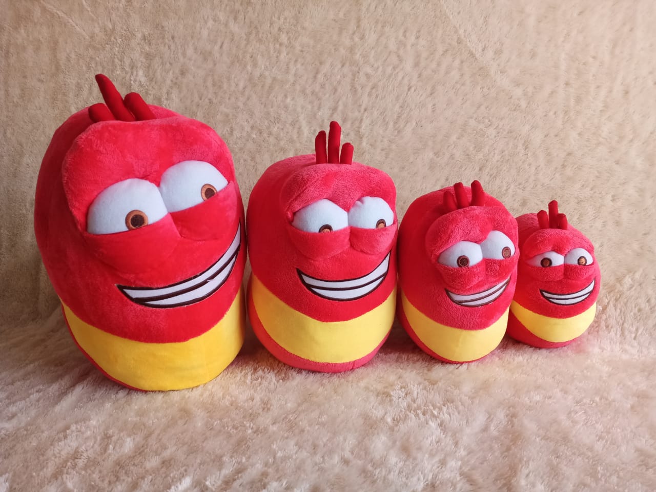 larva cartoon toys