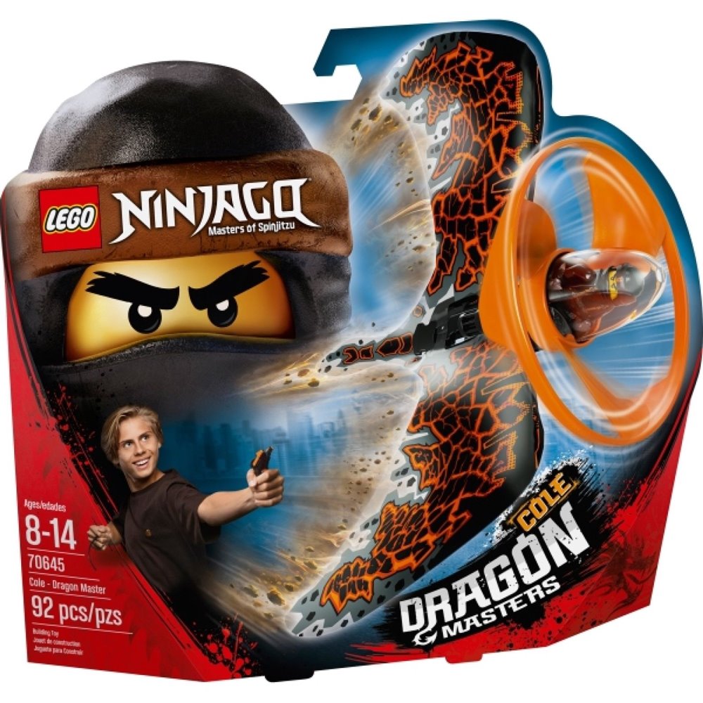 【2018】乐高lego 旋风忍者系列 - lt70645阿刚(土之飞龙大师)