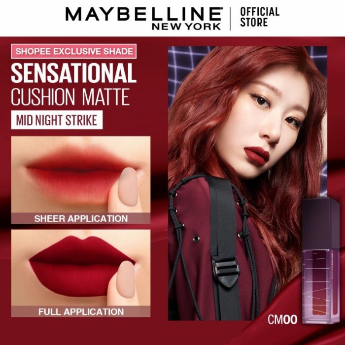 maybelline cushion matte lip