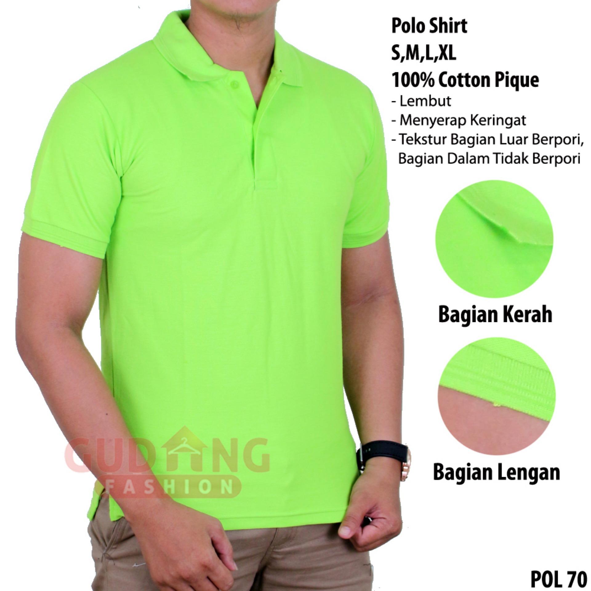 Harga Kaos Hijau Neon Polos Terbaru 