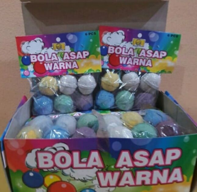 Api warni warna bunga asap 9 Jenis