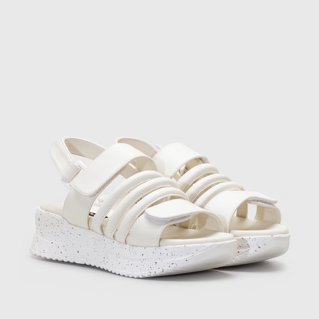 platform white sandals