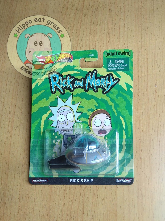 rick and morty hot wheels