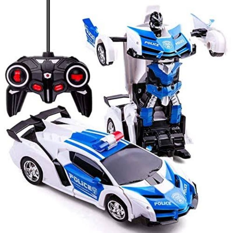 remote control police car robot