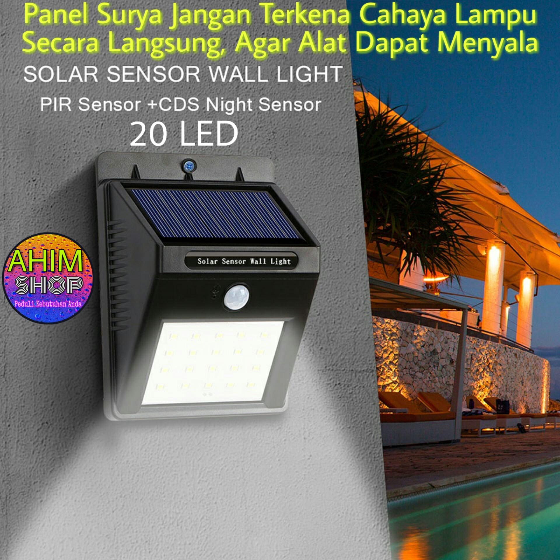 lampu led solar sensor