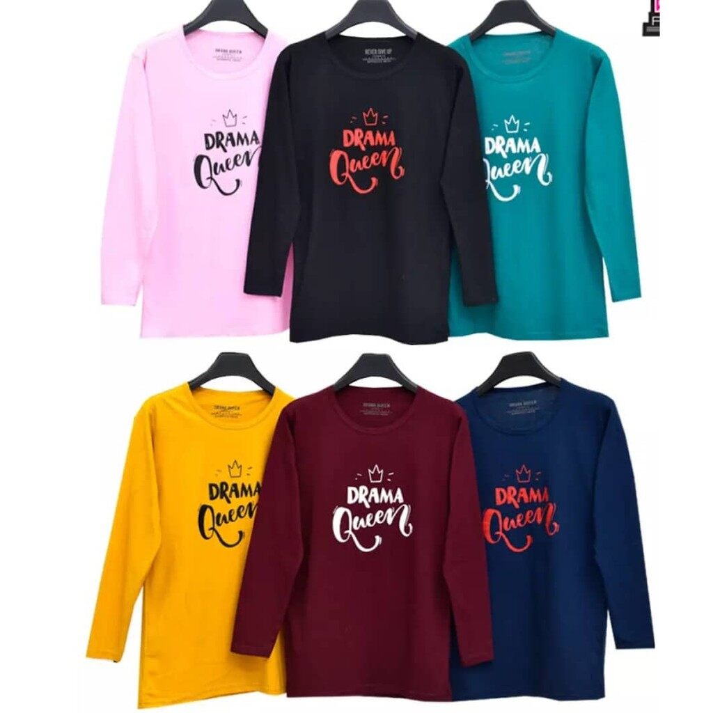 Baju Women Lengan Panjang T Shirt Price Promotion Nov 2021 Biggo Malaysia