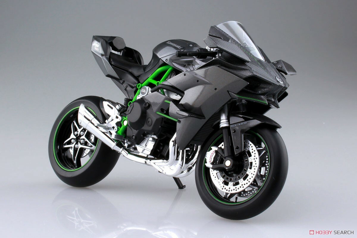 現貨 公仔 aoshima 青島模型 1/12 機車完成品 kawasaki ninja h2r