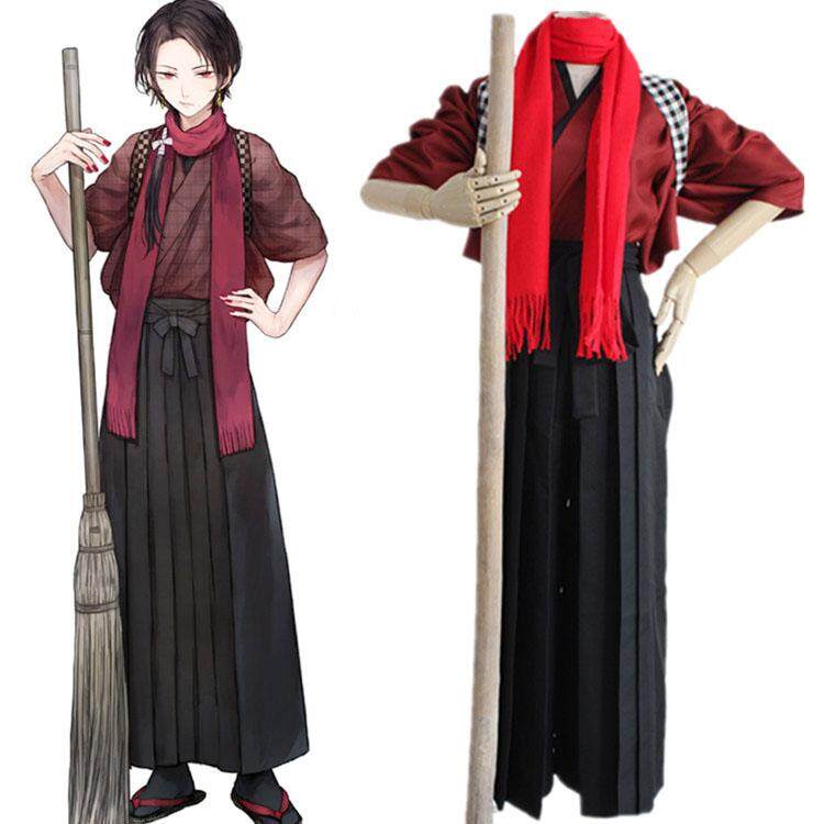 Touken Ranbu Yamatonokami Yasusada Costume Cosplay Hair Anime Wig CAP