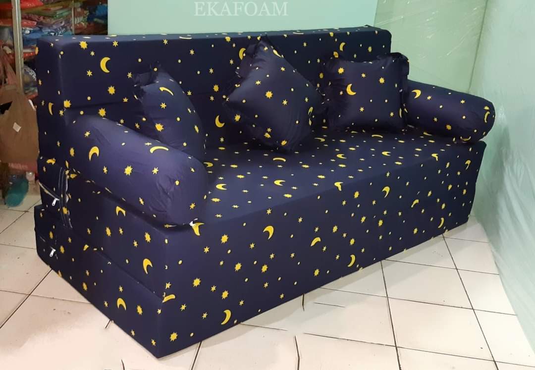 sofa bed inoac asli