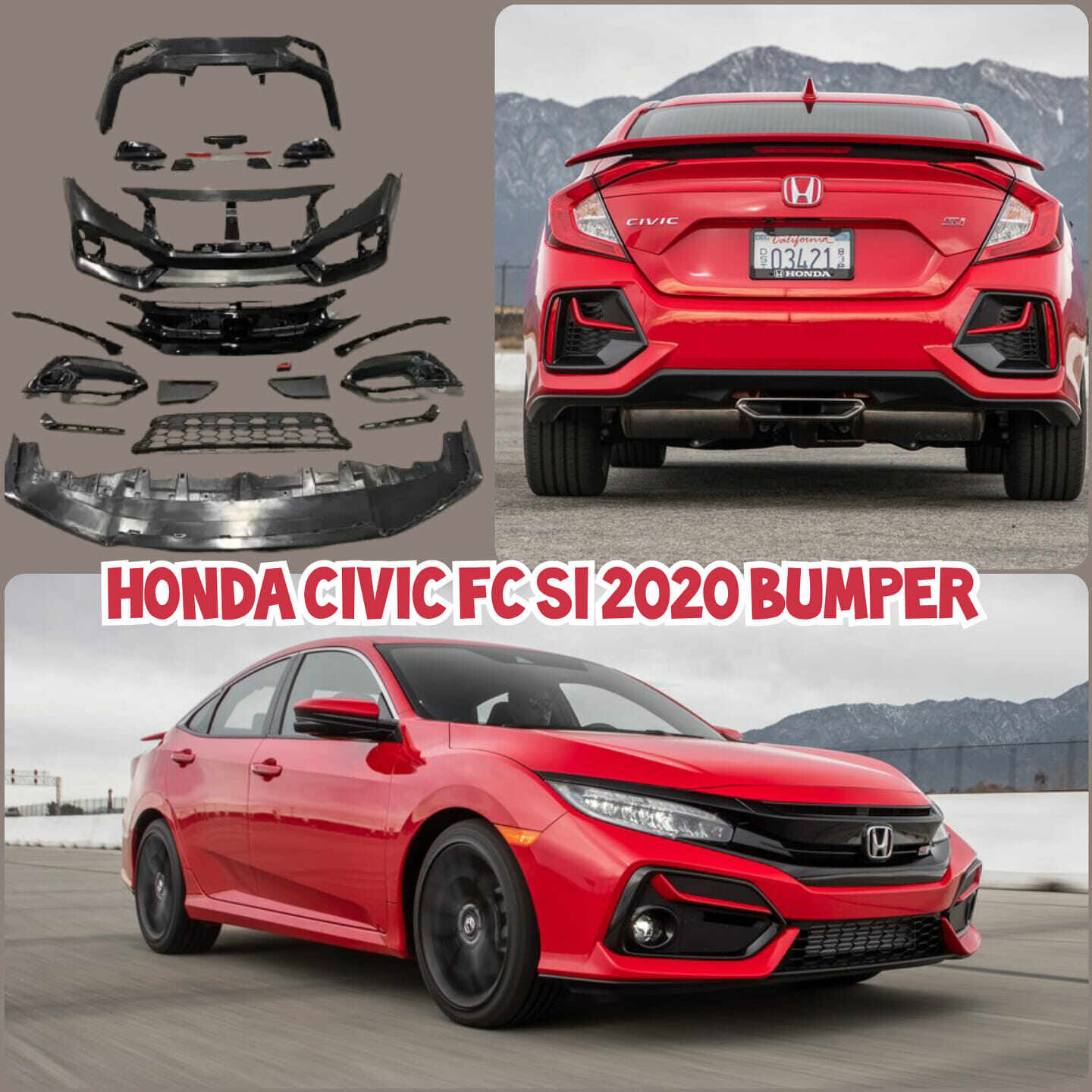 Civic Fc Bumper Si Price Promotion Nov 2021 Biggo Malaysia