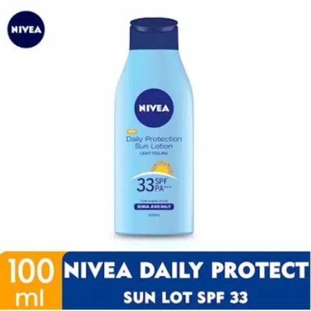 daily protection sun lotion nivea