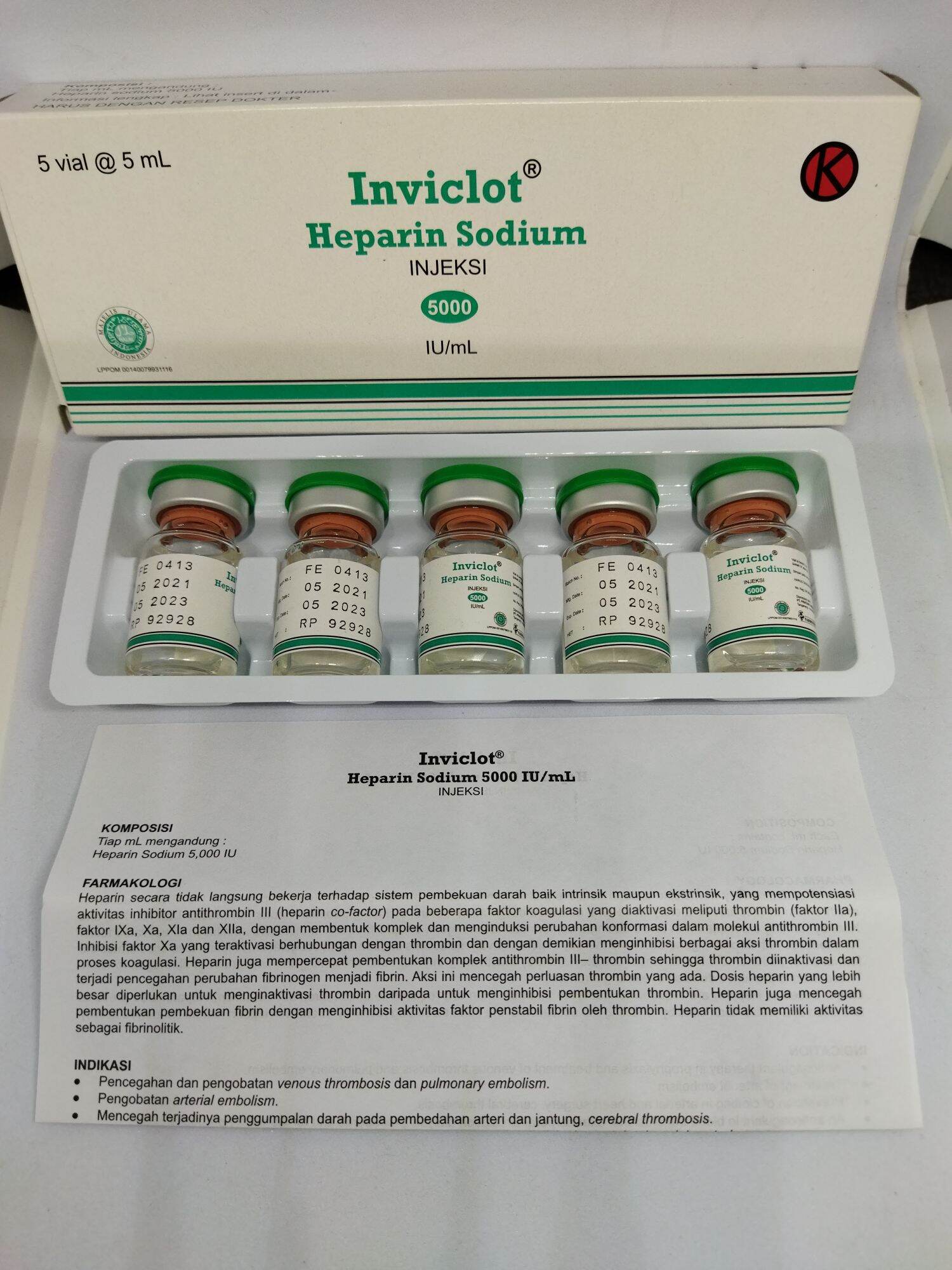 Inviclot injeksi