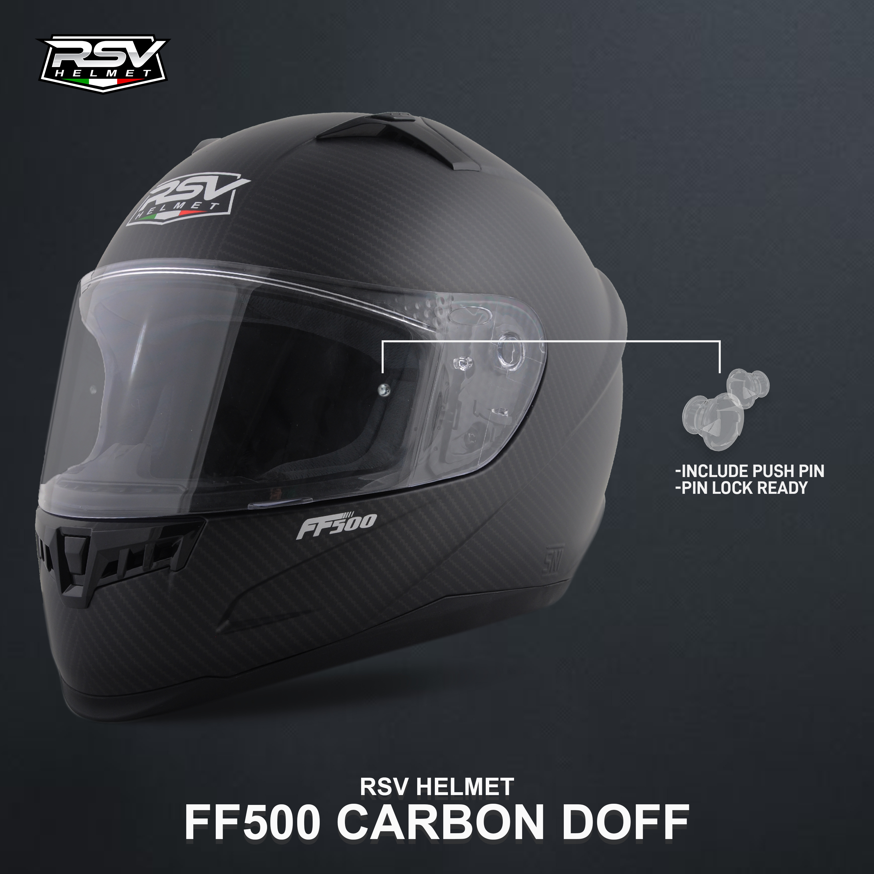 helm rsv carbon full face