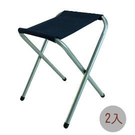 【lifecode】简易外出帆布折叠椅(2入)-行动