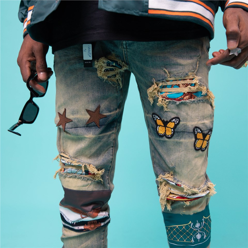 amiri butterfly jeans price