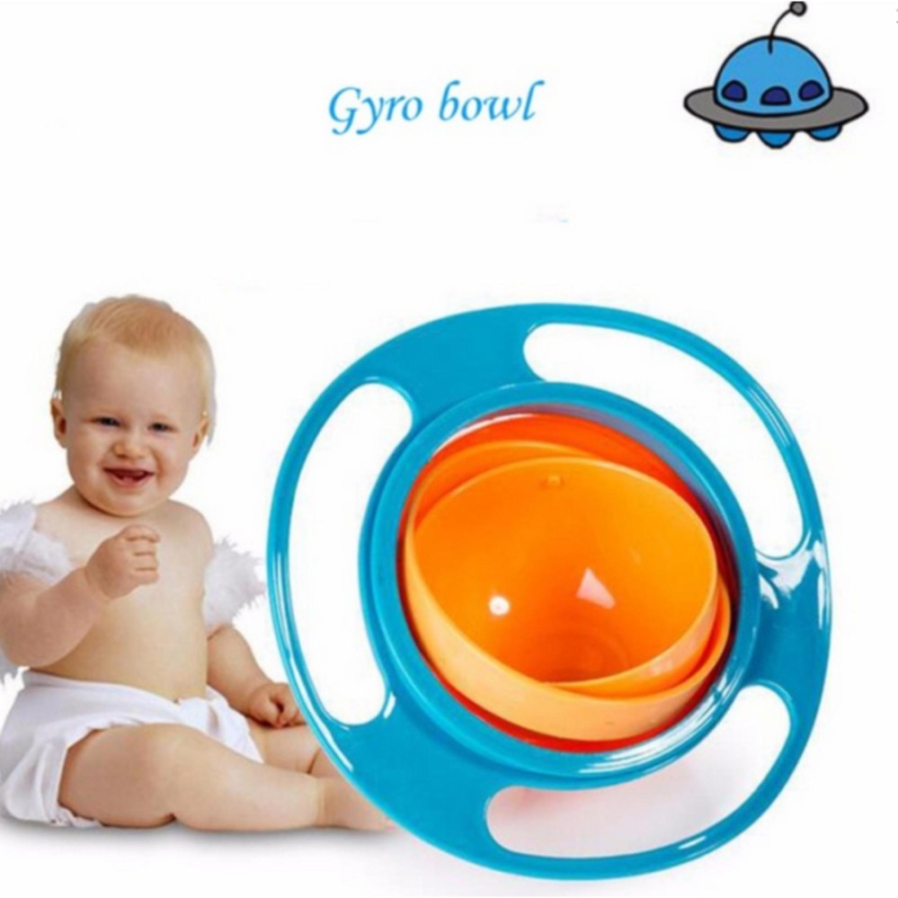 Baby 2 Go Universal Gyro Bowl Mangkuk Makan Anak Anti Tumpah - Search