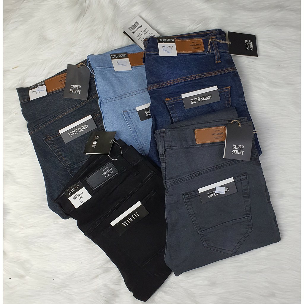 Harga Super Skinny Jeans Pria Pull AND 