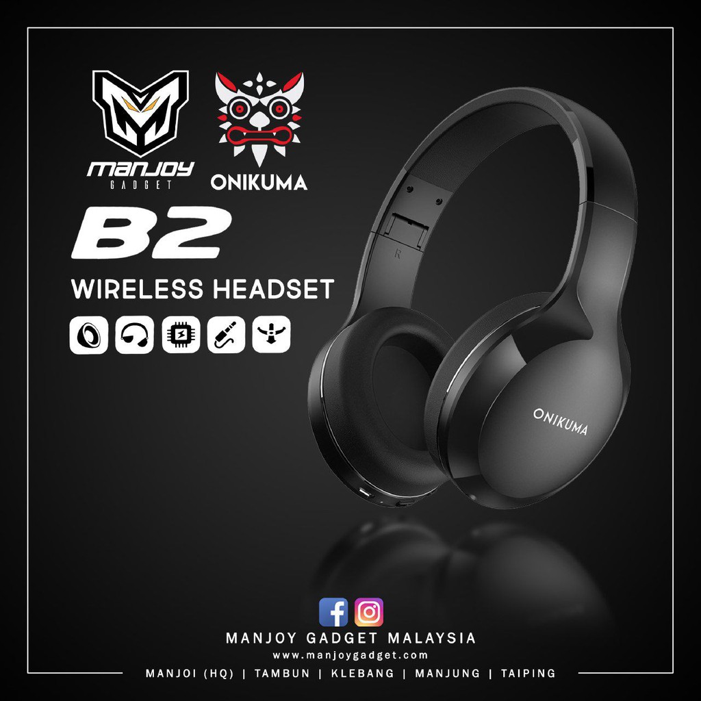 onikuma b2 wireless headset