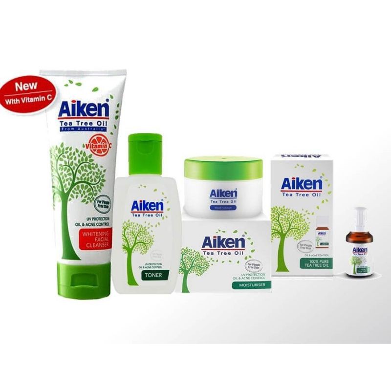 aiken whitening facial cleanser