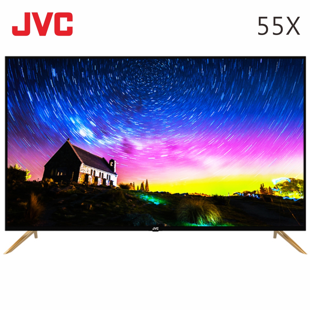 jvc 55吋4k uhd连网液晶显示器(视讯盒另购(55x*送基本安装