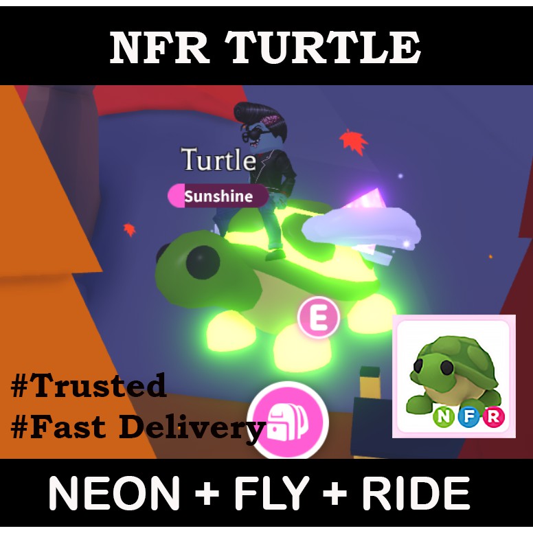 roblox adopt me neon turtle